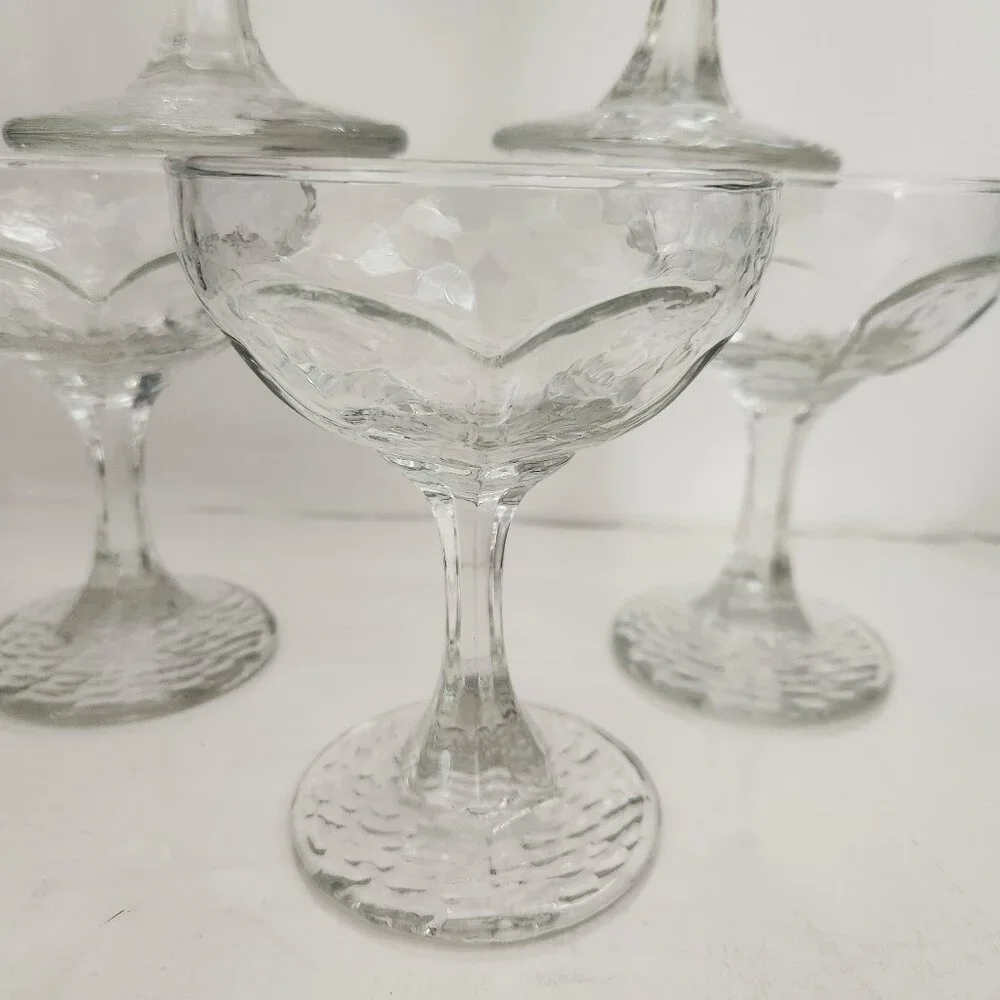 Libbey Chivalry Shallow Champagne Glasses